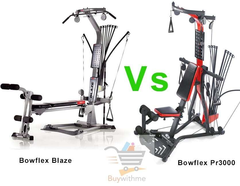 Bowflex Blaze vs PR3000