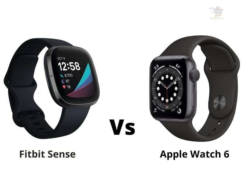 Fitbit Sense vs Apple Watch 6