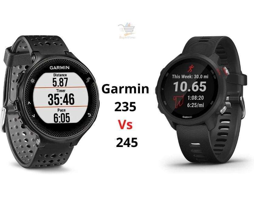 Garmin 235 vs 245