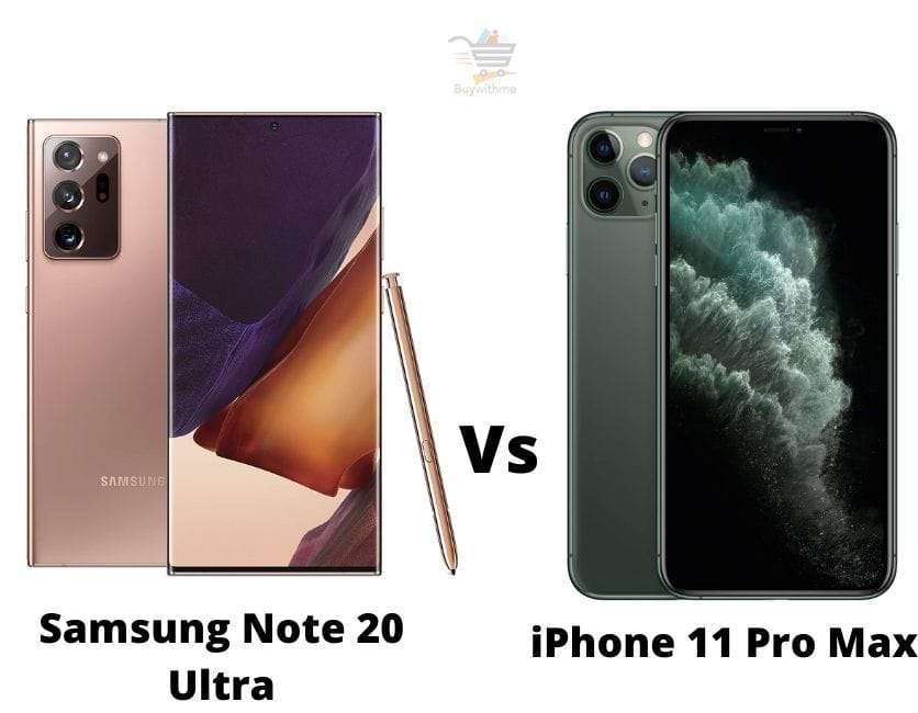 Samsung Note 20 Ultra vs iPhone 11 Pro Max